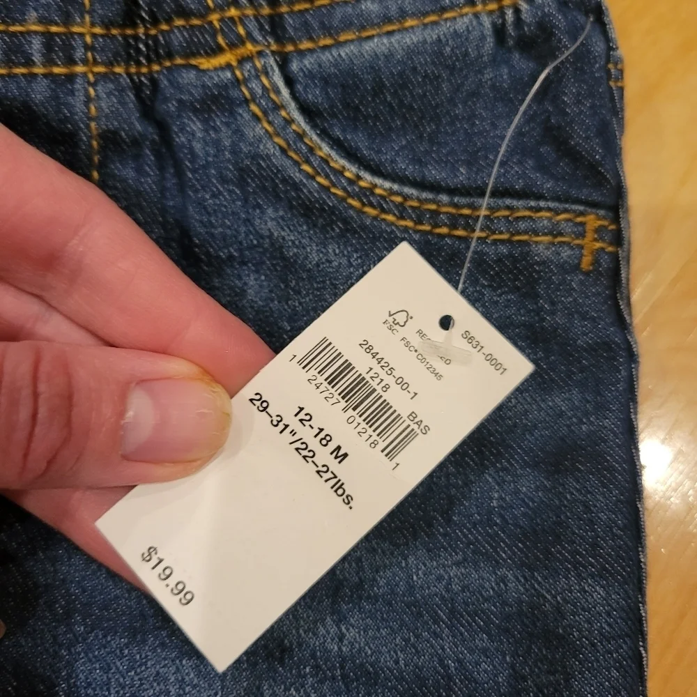 Old navy baby jeggings size 12-18 months new
